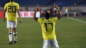 Colombia supera 4-0 a China con doblete de Borja