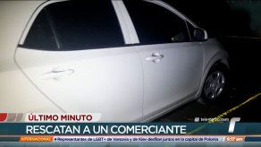 Rescatan a comerciante que fue privado de libertad mientras se dirigía a su residencia