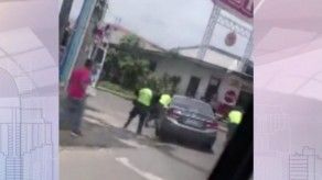 Detienen a conductora por intento de atropello a policías en La Chorrera Detienen a conductora por intento de atropello a policías en La Chorrera