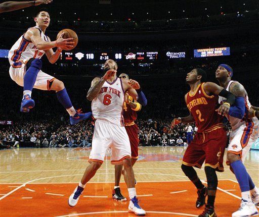 Knicks arrollan a Cavaliers; Lin y equipo se llevan las palmas
