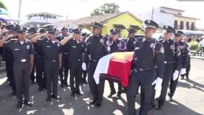 Despiden a policía que falleció durante un asalto en Penonomé Despiden a policía que falleció durante un asalto en Penonomé