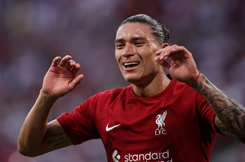 El Liverpool suma victoria con Póker de goles de Núñez