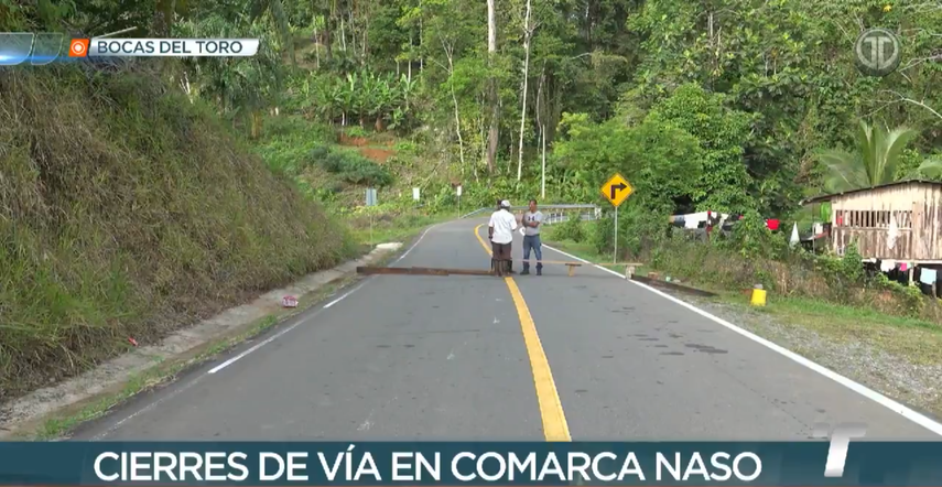 Cierran vía de acceso a Naso Tjër Di tras la aprobación de un proyecto de captación de carbono.