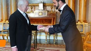 Embajador de Panamá, Guido Martinelli - Rey Carlos III