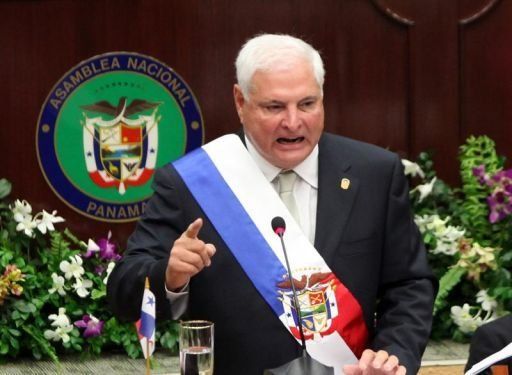 Panameño aquí está tu plata, presidente Martinelli en informe
