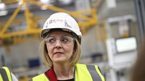 La primera ministra de Gran Bretaña, Liz Truss.