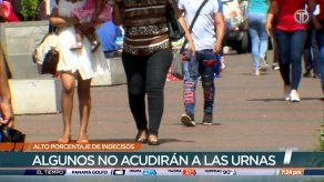 Alto porcentaje de indecisos para las elecciones preocupa a los analistas