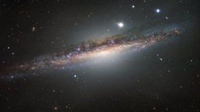 Difunden una imagen de la galaxia NGC 1055