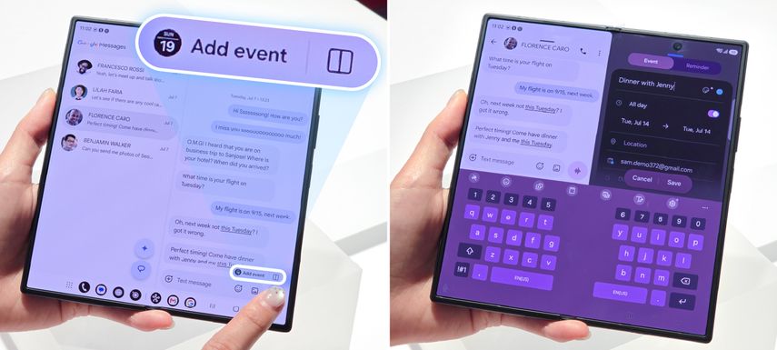 A estas herramientas se suman Samsung DeX, que permite conectar el teléfono a una experiencia de escritorio.