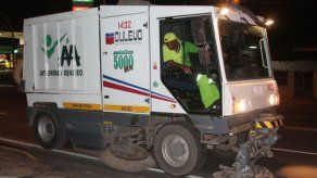 Realizarán barrido nocturno esta semana en Vía España y Panamá Viejo