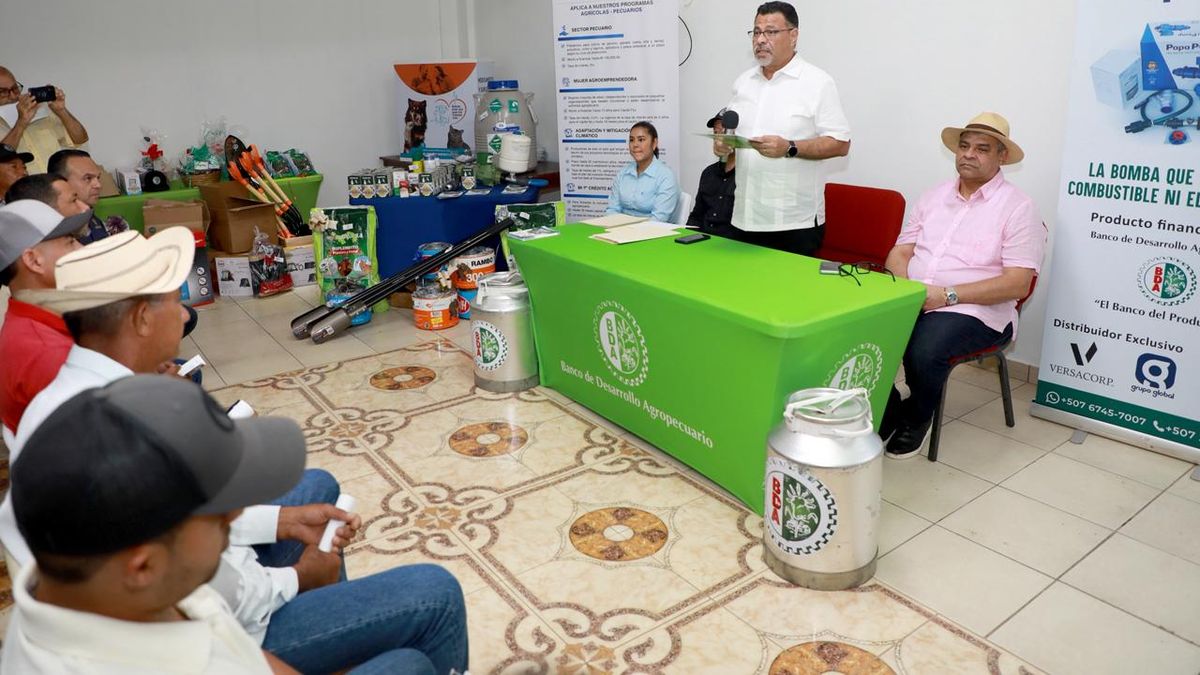 BDA entrega más de B/.160 mil en préstamos a productores de Azuero