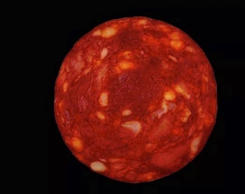 Foto divulgada por el físico francés Etienne Klein.