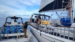 SENAFRONT rescata a capitán estadounidense en velero a la deriva en Guna Yala SENAFRONT rescata a capitán estadounidense en velero a la deriva en Guna Yala