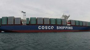 Cosco Shipping Panama navega aguas panameñas