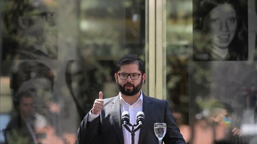 Gabriel Boric, presidente de Chile.