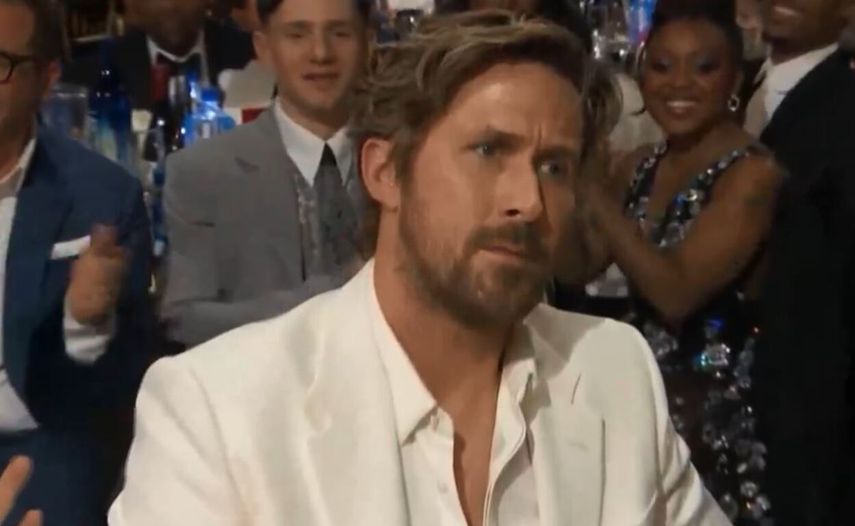 Critics Choise Awards: Ryan Gosling y su reacción al ganar Mejor Canción se viraliza en redes