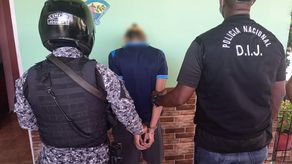 Alvin Alexis Campos Pino fue capturado en una residencia en Lídice, Capira.