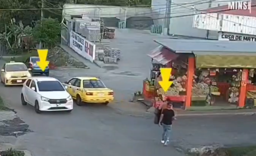 Atropello en Burunga