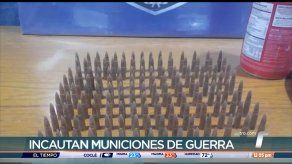 Incautan municiones de guerra en Playa Leona Incautan municiones de guerra en Playa Leona