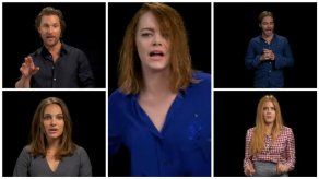 Estrellas de Hollywood le cantan I Will Survive a Donald Trump