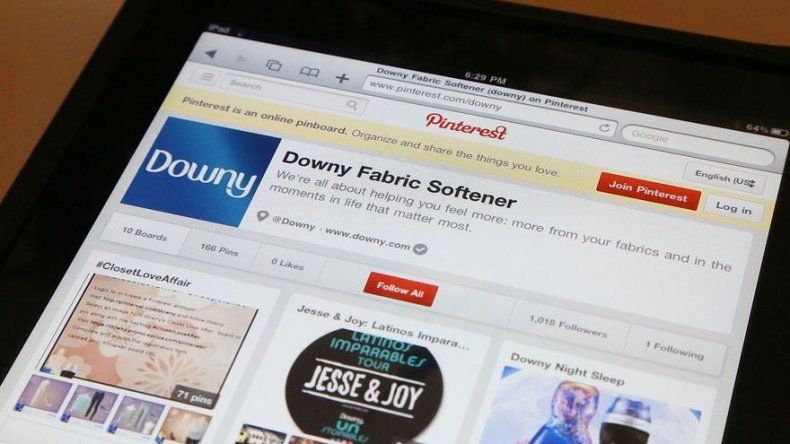 Pinterest tendrá publicidad a partir del segundo trimestre de 2014