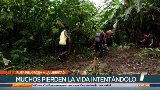 Ruta peligrosa a la libertad, travesía por el tapón del Darién