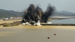 Inicia remoción del tapón norte del Canal ampliado Inicia remoción del tapón norte del Canal ampliado