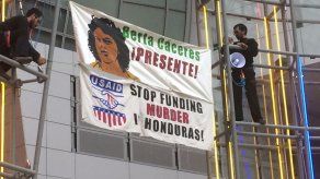 Protestan contra ayuda EEUU a Honduras