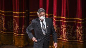 El presidente interino de Perú, Francisco Sagasti﻿.