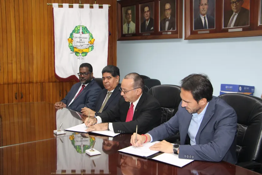 La Universidad de Panamá firmó el contrato por un monto de 2 millones 993 mil 735 balboas para la construcción de la Facultad de Medicina en Ciudad de la Salud. La Universidad de Panamá firmó el contrato por un monto de 2 millones 993 mil 735 balboas para la construcción de la Facultad de Medicina en Ciudad de la Salud.