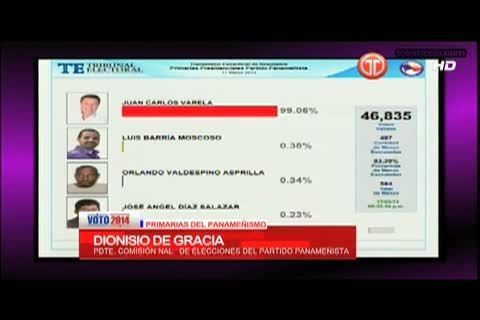 Oficial: Juan Carlos Varela, candidato presidencial del panameñismo