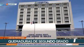 Ocho menores resultaron con quemaduras en Chiriquí por la pirotecnia de las fiestas de Fin de Año