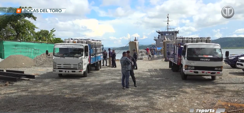 Traslado de productos vía marítima hacia Bocas del Toro