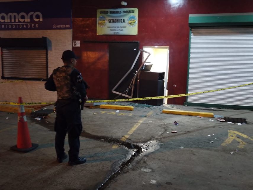 La Policía Nacional realiza operativo de búsqueda los implcados&nbsp;