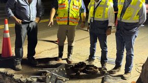 IDAAN encuentra válvula instalada en 1963