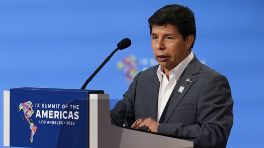 Pedro Castillo, presidente de Perú.