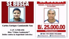 Detienen en Colombia a Chino Candanedo e Ismael Cueto