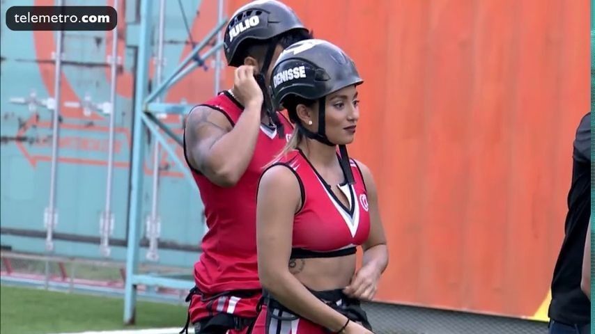 2da Competencia, Escalada contra el Reloj (Equipo Rojo)