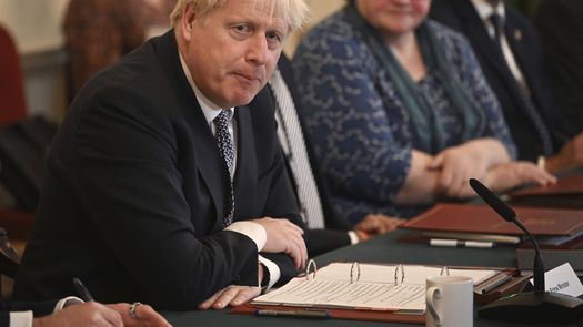 Boris Johnson, primer ministro británico