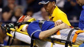 Happ golpeado por batazo