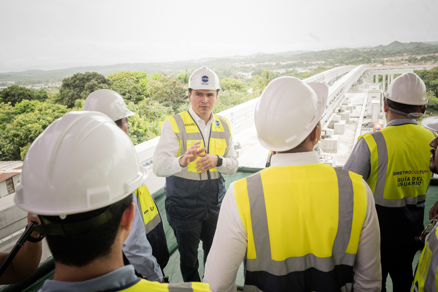 Metro de Panamá pruebas estáticas con trenes en la Línea 3 Metro de Panamá pruebas estáticas con trenes en la Línea 3