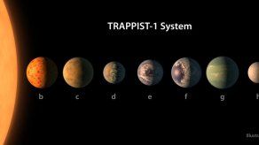 Los planetas que forman TRAPPIST-1 podrían tener agua en abundancia