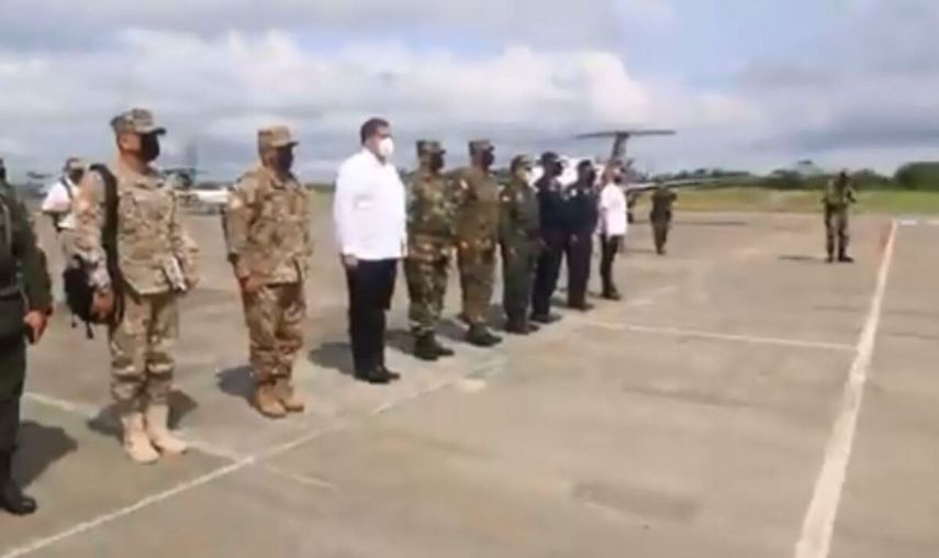 El Ministro de Seguridad de Panamá se reunió con el ministro colombiano