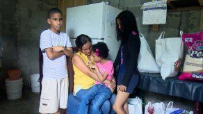 Familias en San Miguelito reciben donación de la Club Activo 20-30