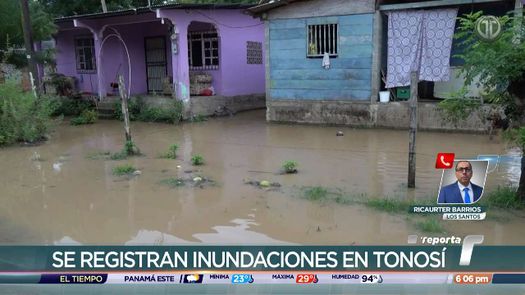 Desbordamiento en Tonosí Desbordamiento en Tonosí