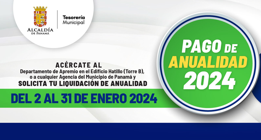 Periodo de descuento por el pago de anualidad tributaria de la Alcaldía Periodo de descuento por el pago de anualidad tributaria de la Alcaldía