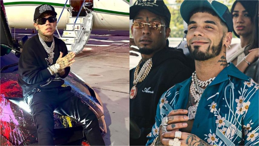 Tekashi 6ix9ine le ventila los trapos sucios a Anuel AA