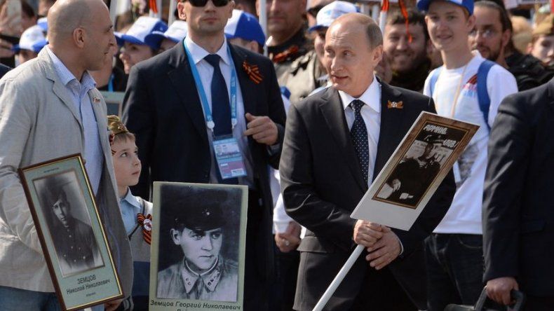 Putin preside el mayor desfile de la historia de Rusia en Día de la Victoria