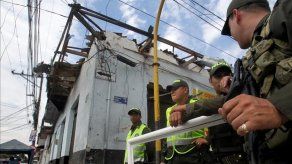Una explosión en una comisaría sacude una zona céntrica de Bogotá