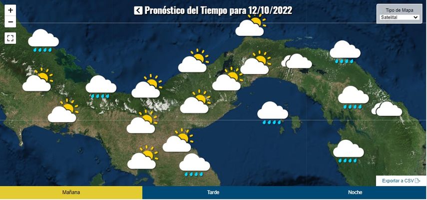 Clima en Panamá&nbsp;